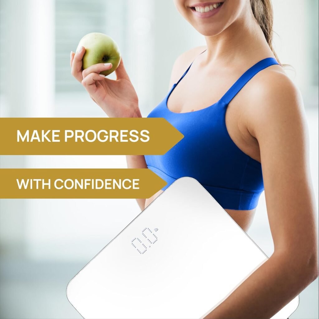 INEVIFIT Bathroom Scale, Highly Accurate Digital Bathroom Body Scale, Measures Weight up to 400 lbs. Includes Batteries INEVIFIT Bathroom Scale, Highly Accurate Digital Bathroom Body Scale, Measures Weight up to 400 lbs. Includes Batteries